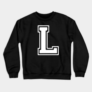 Letter L Crewneck Sweatshirt